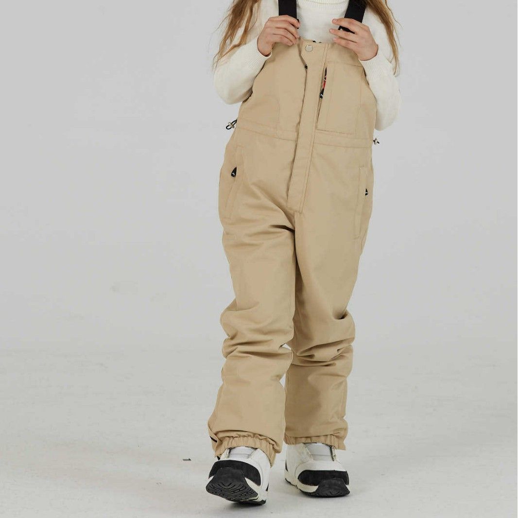 スキーウェア スキーパンツ オーバーオール キッズ ユニセックス 防寒