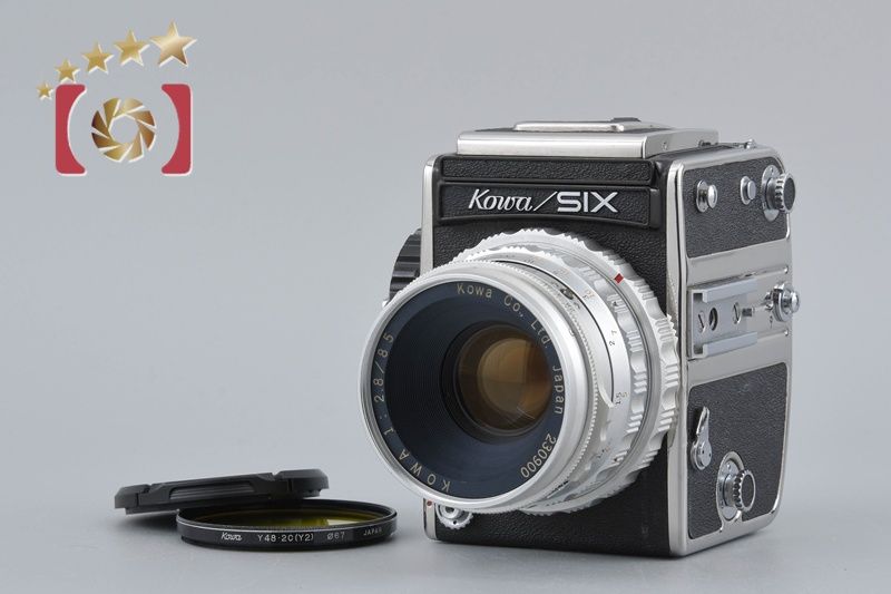 KOWA SIX 中判フィルムカメラ＆85/2.8レンズ 美品 コーワシックス Kowa
