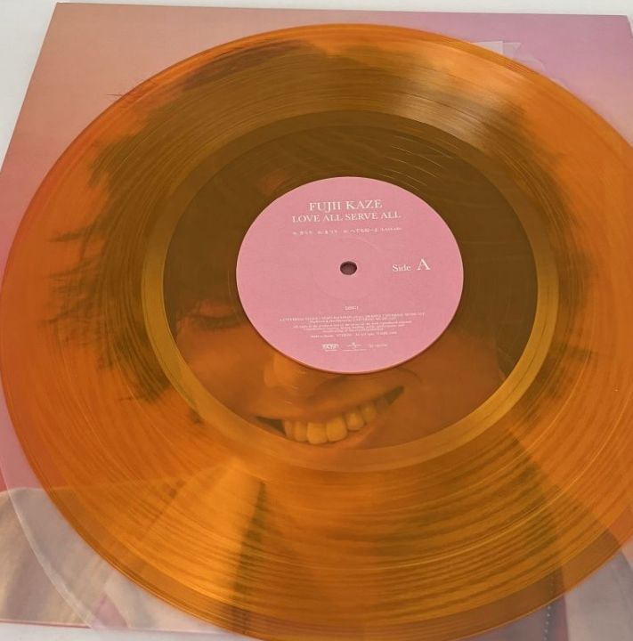 新品未使用 藤井風 LOVE ALL SERVE ALL ファーストプレス LPレコード