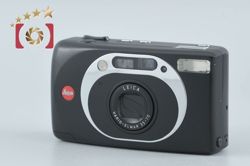 (動作未確認につきジャンク)　ライカ Leica Z2X Leica ライカ 【中古】Leica ライカ Z2X ブラック コンパクトフィルム