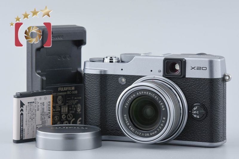 FUJIFILM 富士フィルム 【中古】FUJIFILM 富士フイルム X20 シルバー