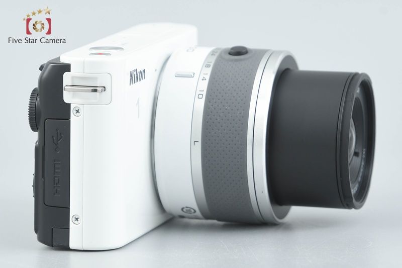Nikon ニコン 【】Nikon ニコン 1 J1 標準ズームレンズキット ホワイト