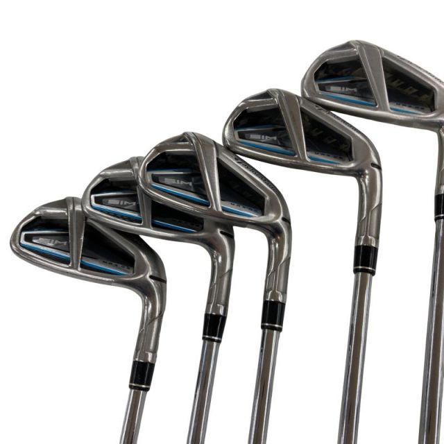 中古】 テーラーメイド SIM MAX・OS 5S アイアンセット IR KBS MAX85