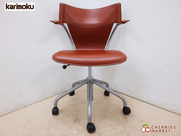 展示品 Karimoku カリモク XT43 デスクチェア キャスターチェア