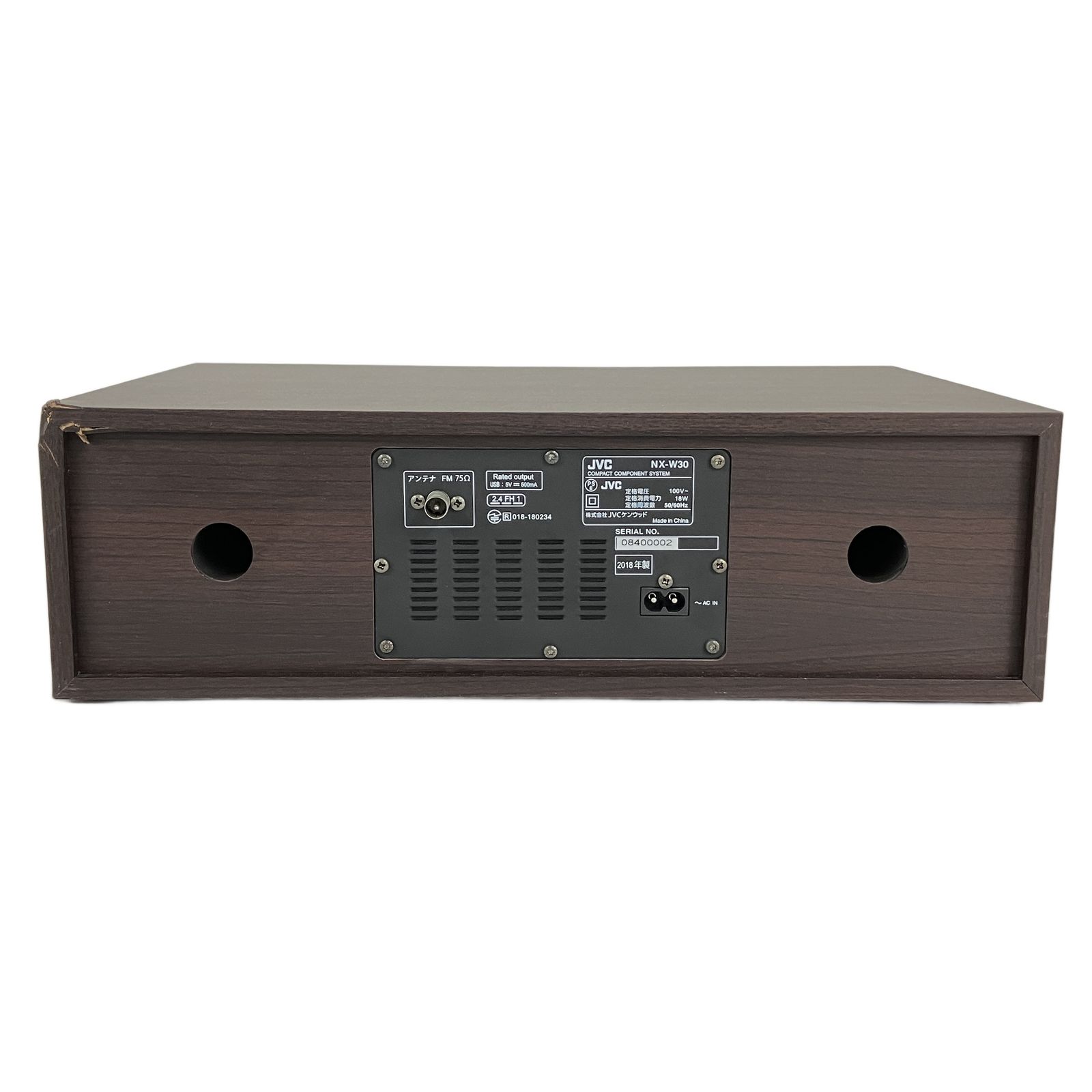 k*a様 【中古】JVC NX-W30 コンパクトコンポーネントシステム オーデ JVC NX-W30 コンパクトコンポーネント システム 音響機器 中古