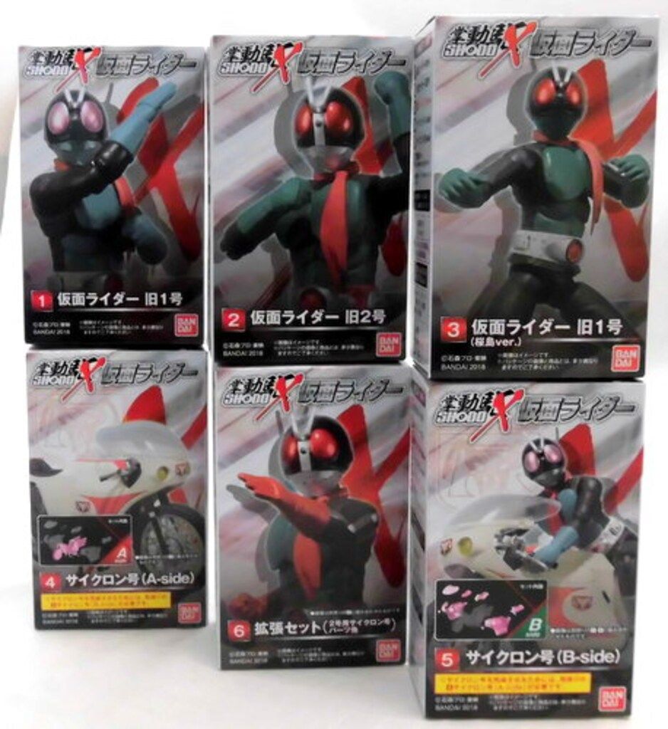 SHODO X 仮面ライダー旧１号セット 食欲の秋！芸術の秋！「SHODO-X 仮面ライダー」の秋っ