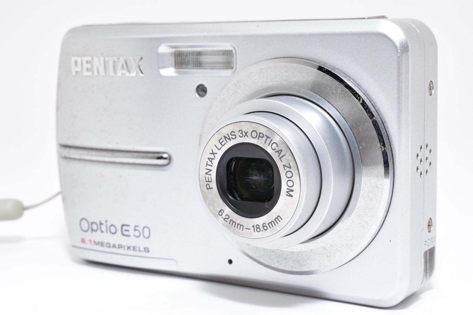 ペンタックス PENTAX Optio E50 シルバー コンパクトデジタルカメラ