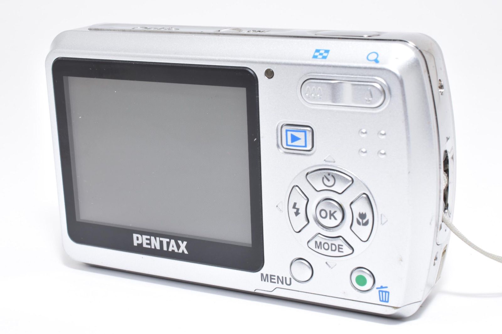 ペンタックス PENTAX Optio E50 シルバー コンパクトデジタルカメラ
