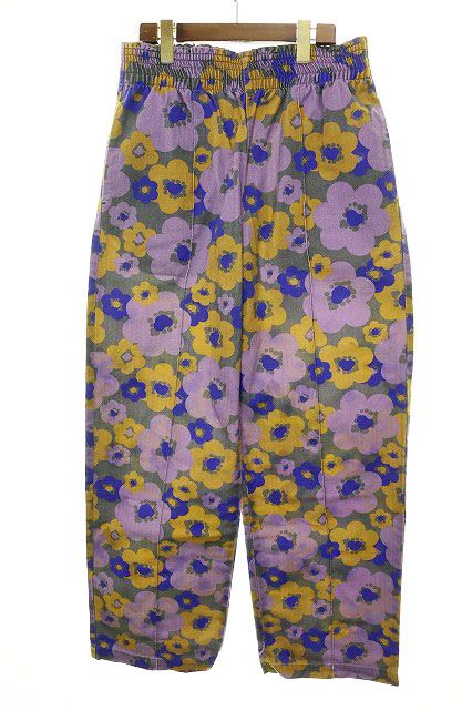 アクネ ストゥディオズ Acne Studios FLOWER PRINT TROUSERS XS FA-UX  