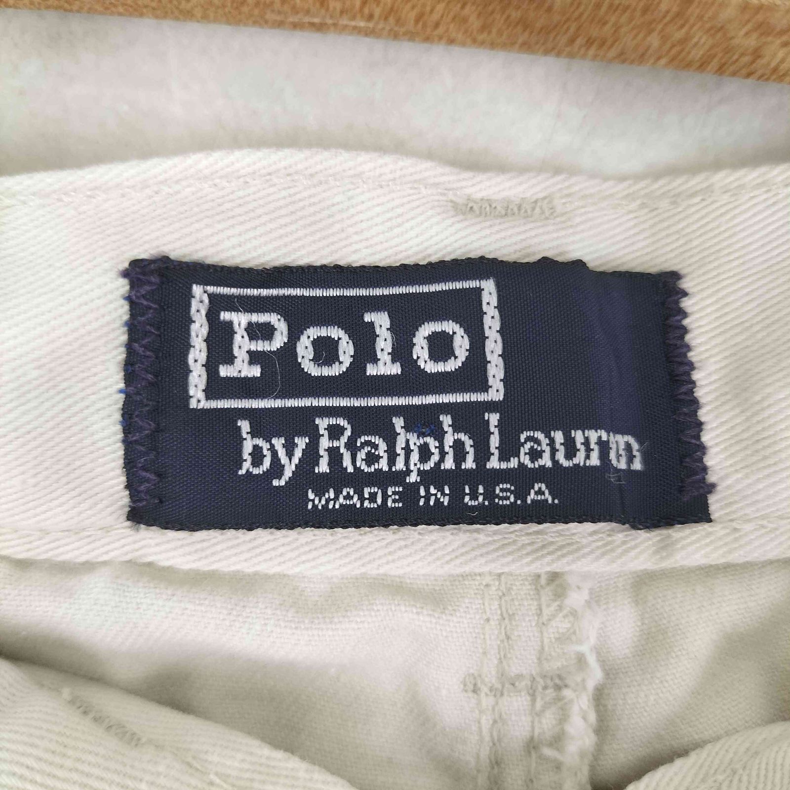 USA製 80s 90s ポロバイラルフローレン ストライプ チノ スラックス