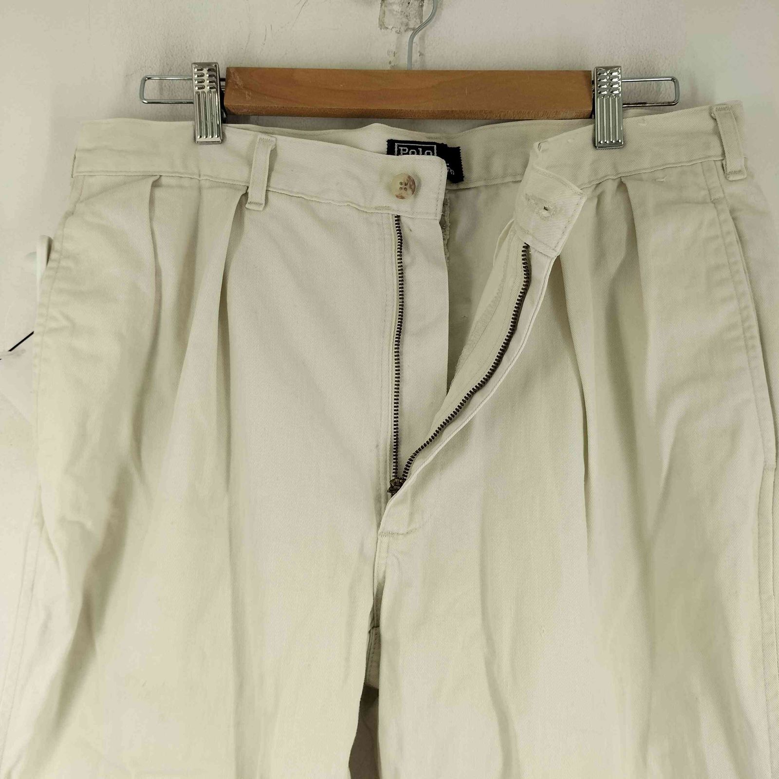USA製 80s 90s ポロバイラルフローレン ストライプ チノ スラックス