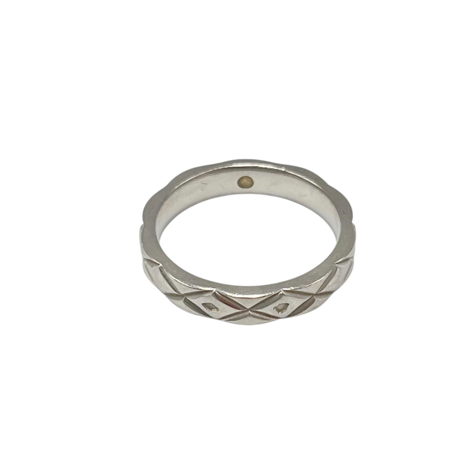 シャネル CHANEL リング・指輪 ココクラッシュ #48 マトラッセ Pt950