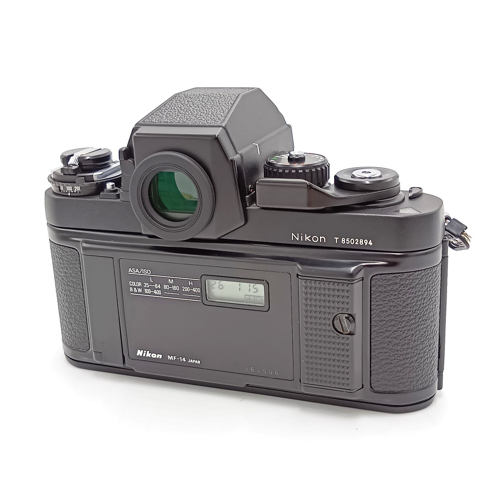 中古-優良品| Nikon F3/T (HP) ブラック データバック MF-14 装着仕様
