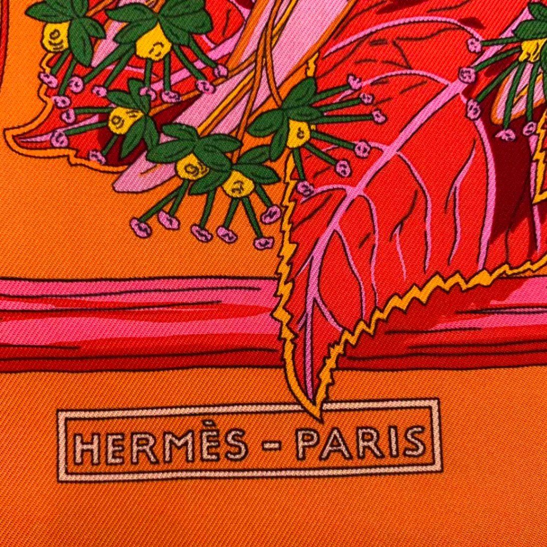 未使用品 HERMES エルメス スカーフ シルク カレ90 Mythes et