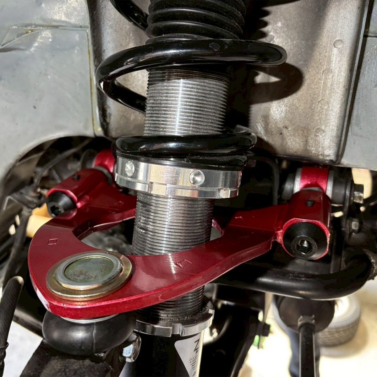 Z.S.S. フロント アッパー キャンバー キット アーム カプチーノ EA21R