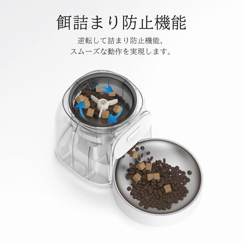  自動給餌器 wifi 10秒録音 1日20食 スマホ連携 4 L 大容量 遠隔給餌猫犬対応 自動餌やり機 VEWIOR 猫 犬 スマホ遠隔 洗える 定時定量 タイマー対応 手動可 2 WAY給電 乾燥剤 停電対策 水洗い 6242 dea 0 その他 キッチン 食器