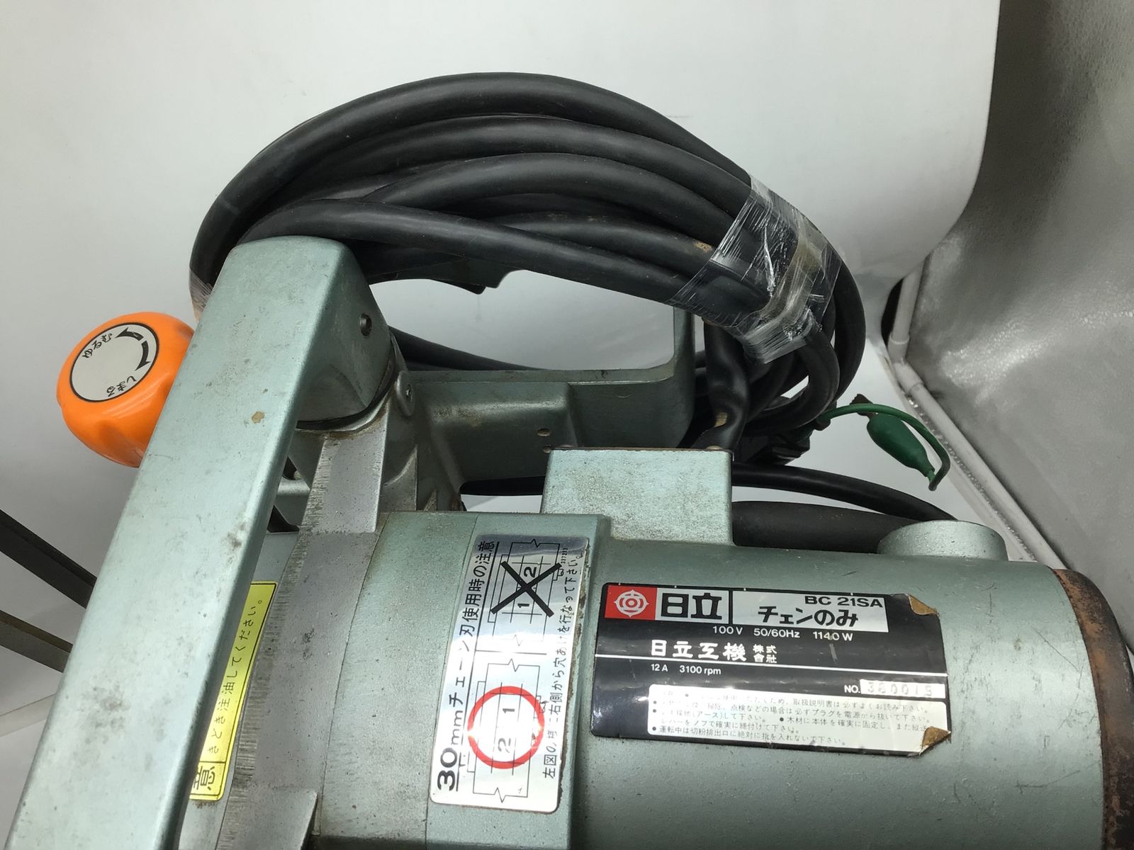 日立工機 BC21SA チェンのみ【野田愛宕店】【店頭取引限定】【中古】管理番号：ITCQ3L0K1W6F 中古品】HITACHI/日立工機 BC21SA チェーンのみ/チェンのみ 溝掘り