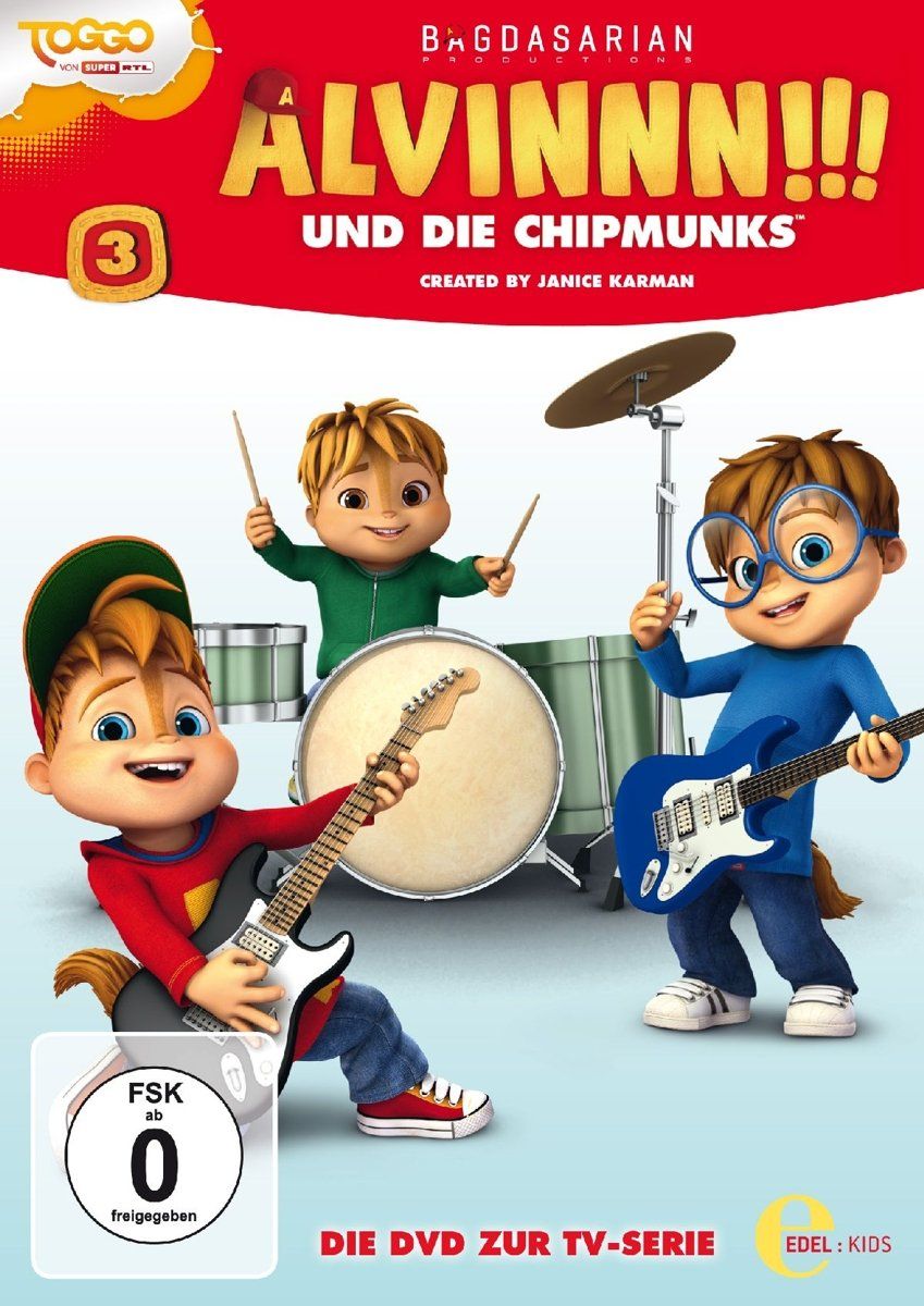 Alvinnn!!! und die Chipmunks 03 Das Musikfestival DVD 品