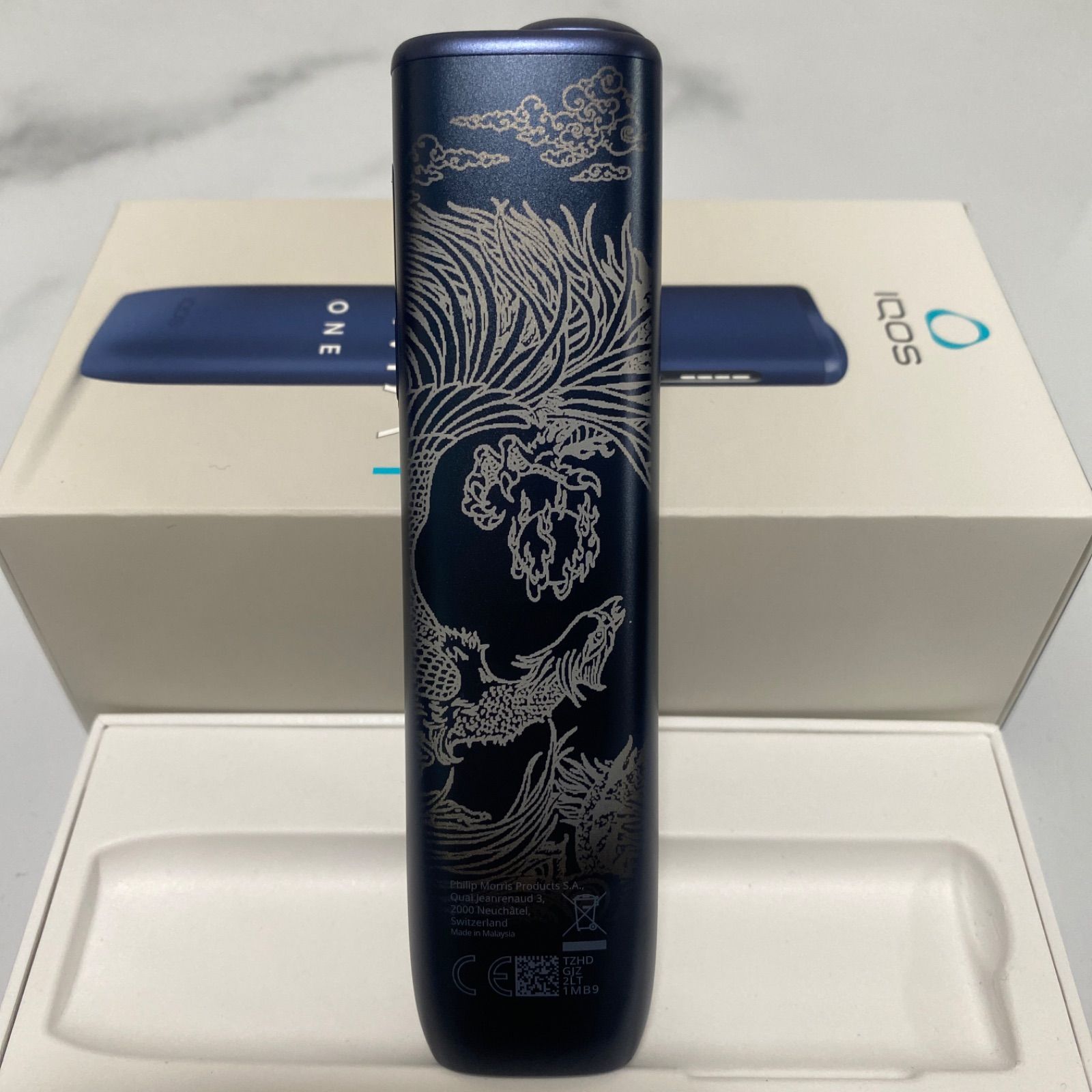 龍 鳳凰 加工 iQOS ILUMA i ONE アイコス イルマ i ワン ミッドナイト 