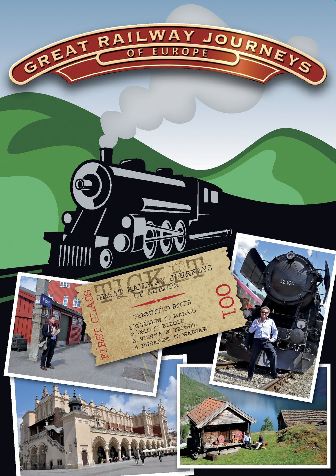 Great Railway Journeys Of Europe DVD 品