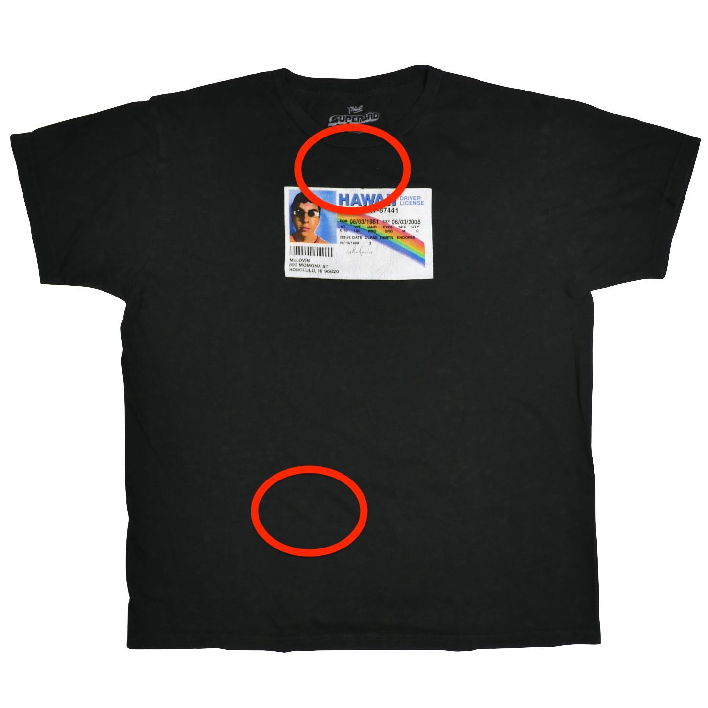L】映画 Superbad スーパーバッド 童貞ウォーズ Tシャツ マクラビン 