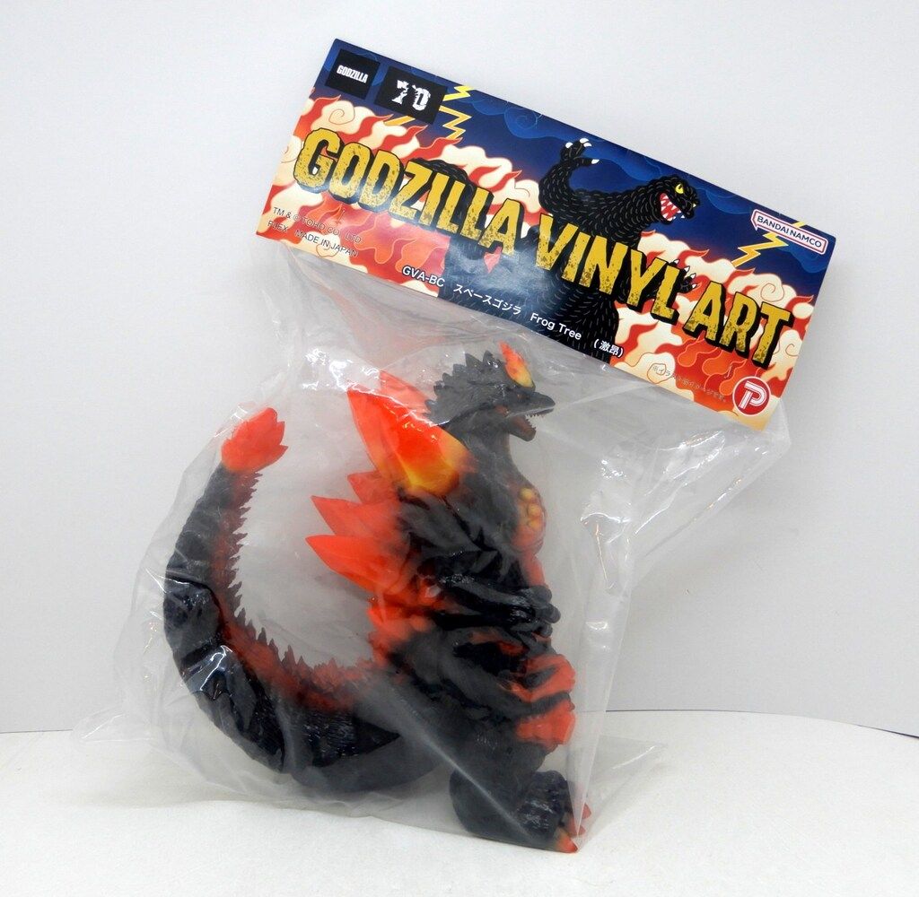 GODZILLA T-BASE GODZILLA VINYL ART BURNING COLLECTION Frog Tree