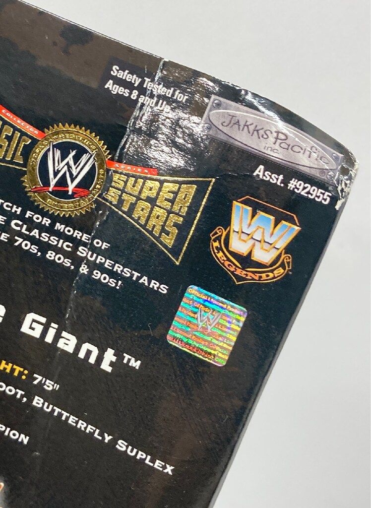 JAKKS Pacific CLASSIC SUPER STARS ANDRE THE GIANT