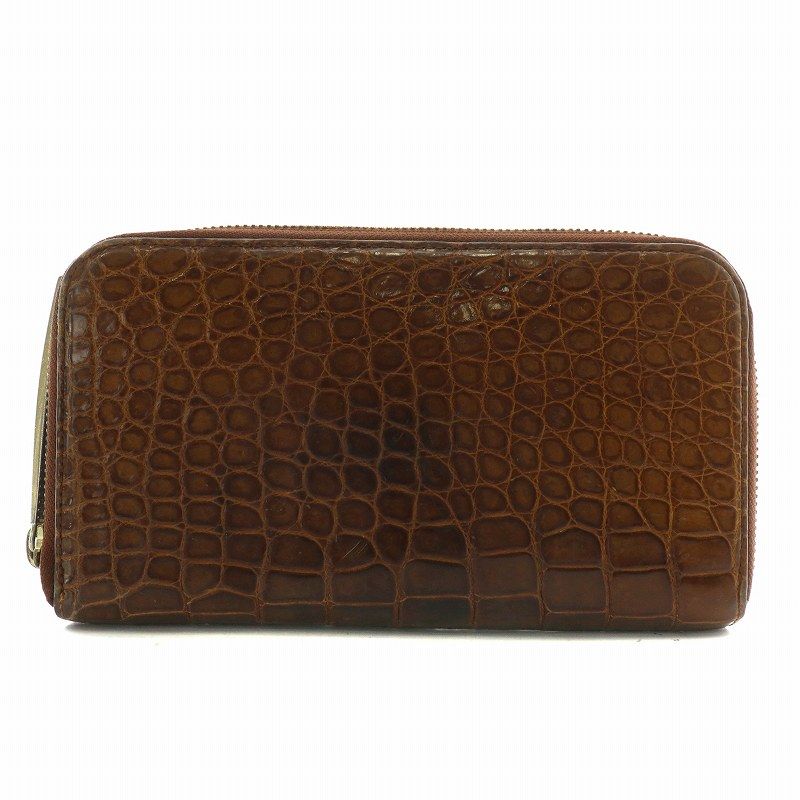 池田工芸 IKEDA Kohgei 長財布 クロコダイル レザー ラウンド