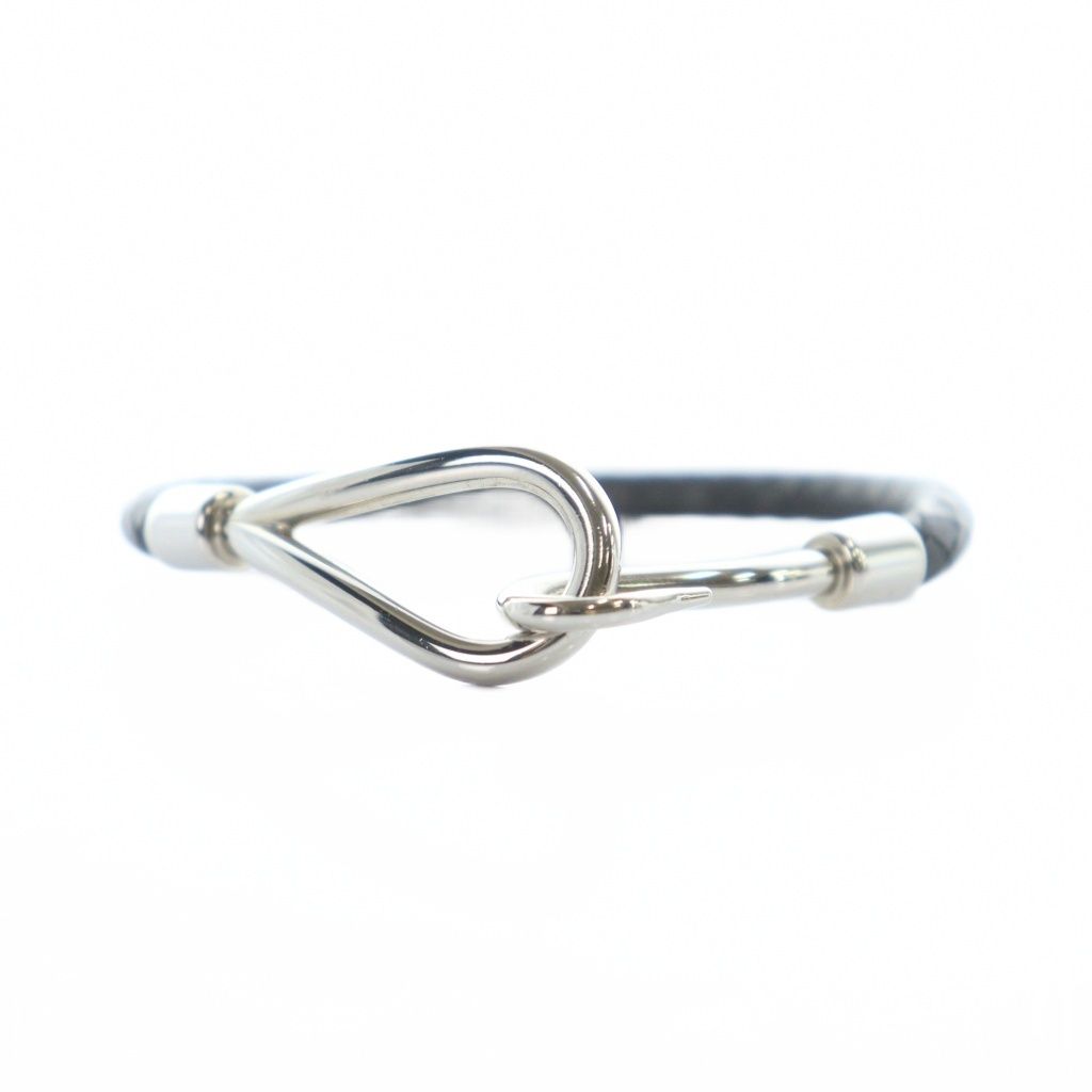 エルメス HERMES ジャンボ ブレスレット アクセサリー バングル レザー