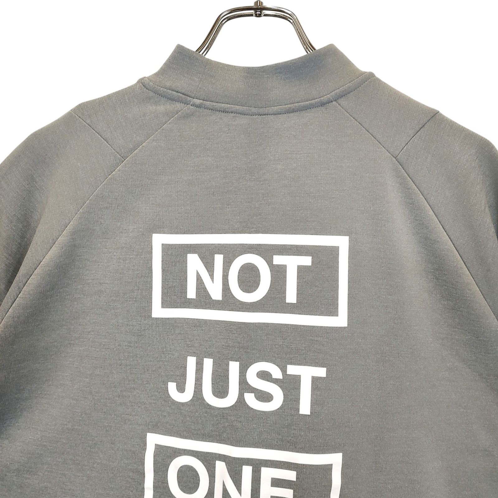 RUFFLOG ラフロッグ モックネック 半袖 Tシャツ M グレー メンズ