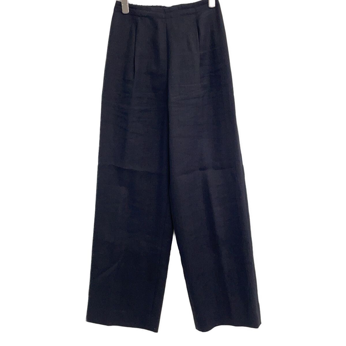 JURGEN LEHL ヨーガンレール リネン ワイドパンツ Mサイズ JURGEN LEHL ヨーガンレール ﾌﾞﾗｯｸ ﾘﾈﾝ×ｳｰﾙ ｾﾝﾀｰﾌﾟﾚｽﾊﾟﾝﾂ M - メルカリ