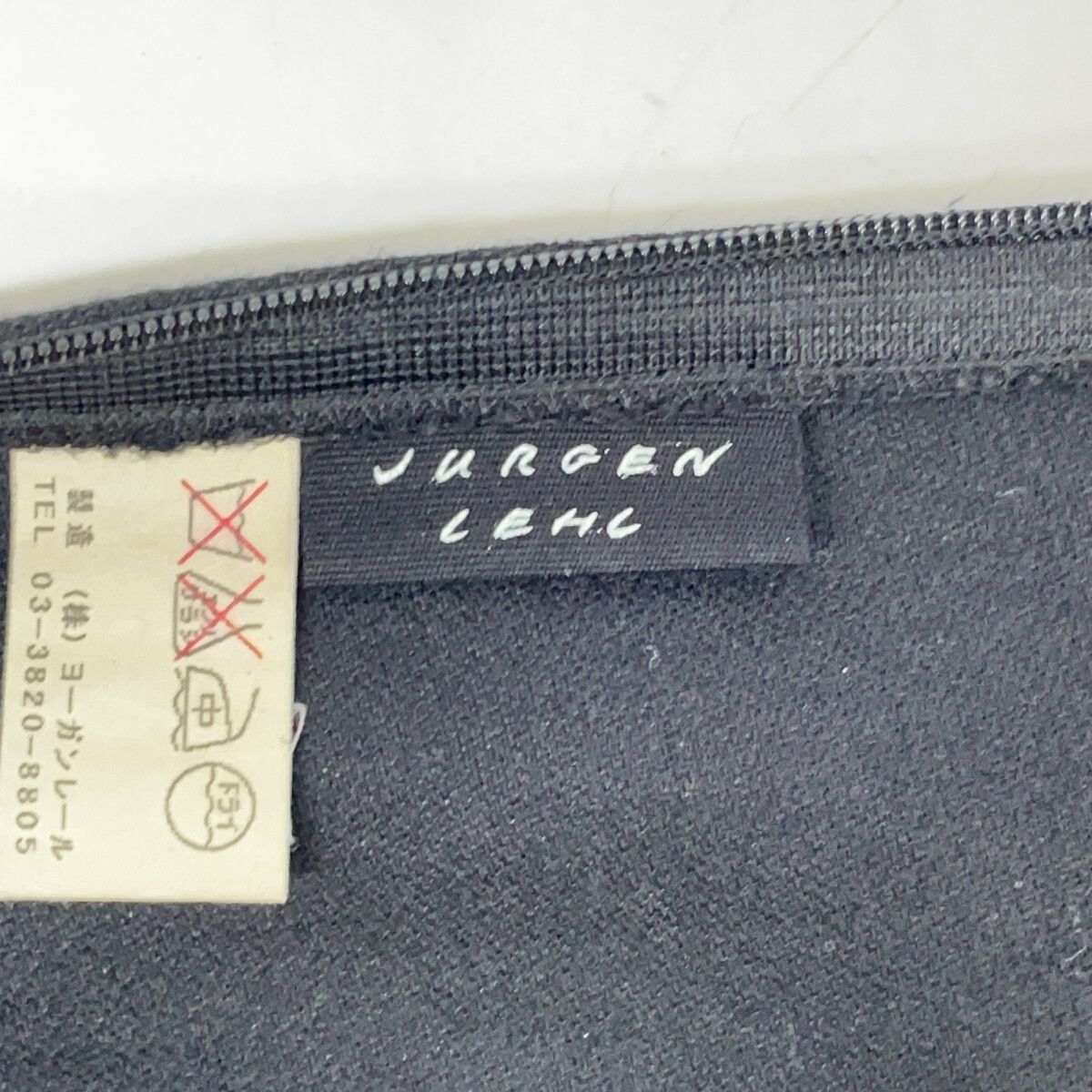 ウィル ☆プロフ必読☆様　ヨーガンレール アンゴラ混 ショールカラー JURGEN LEHL ヨーガンレール ﾌﾞﾗｯｸ ﾘﾈﾝ×ｳｰﾙ ｾﾝﾀｰﾌﾟﾚｽﾊﾟﾝﾂ M - メルカリ