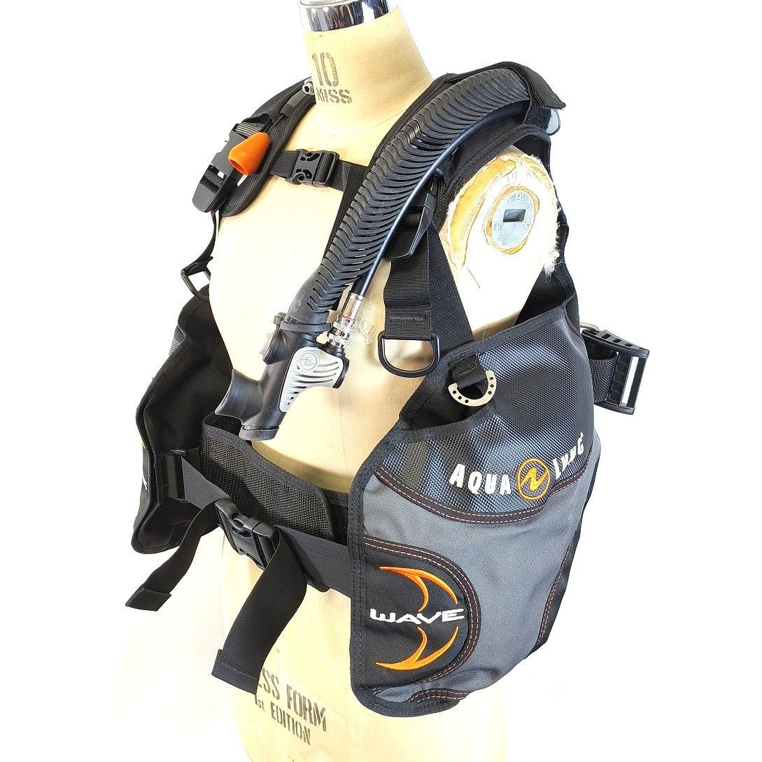 OH済 AQUALUNG アクアラング WAVE BCジャケット XSサイズ[BC OH済 AQUALUNG アクアラング WAVE BCジャケット XSサイズ[BC