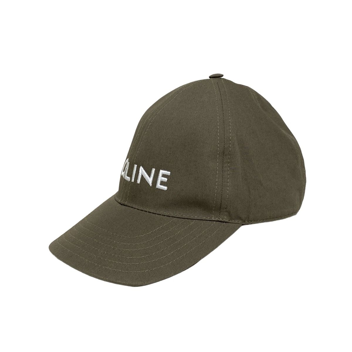 CELINE キャップ CELINE（セリーヌ)トリオンフ M コットン カーキ CELINE キャップ CELINE（セリーヌ)トリオンフ M コットン カーキ