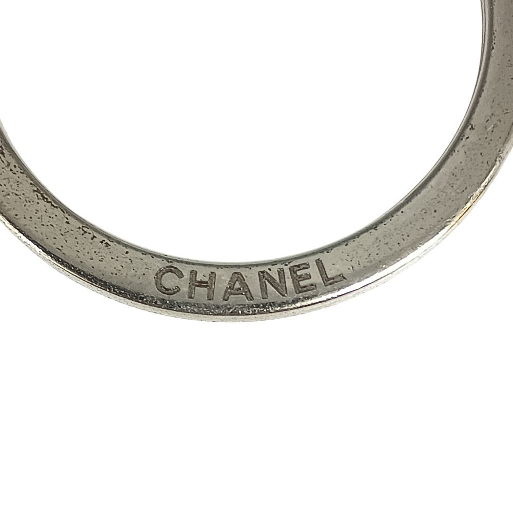 CHANEL シャネル 06C ココマーク キーリング キーホルダー シルバー