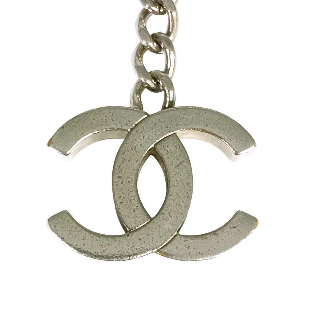 CHANEL シャネル 06C ココマーク キーリング キーホルダー シルバー