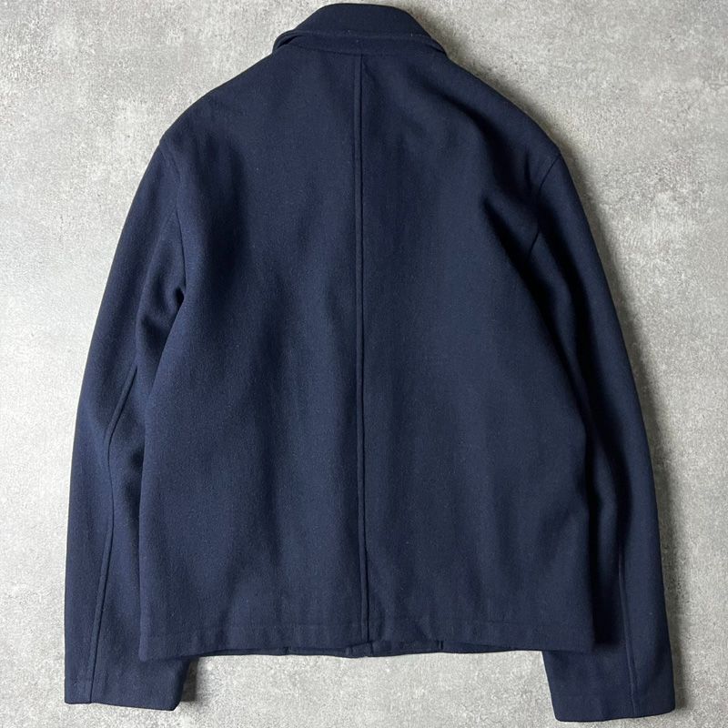 BANANA REPUBLIC サテン ライナー フルジップ ウール ジャケット M