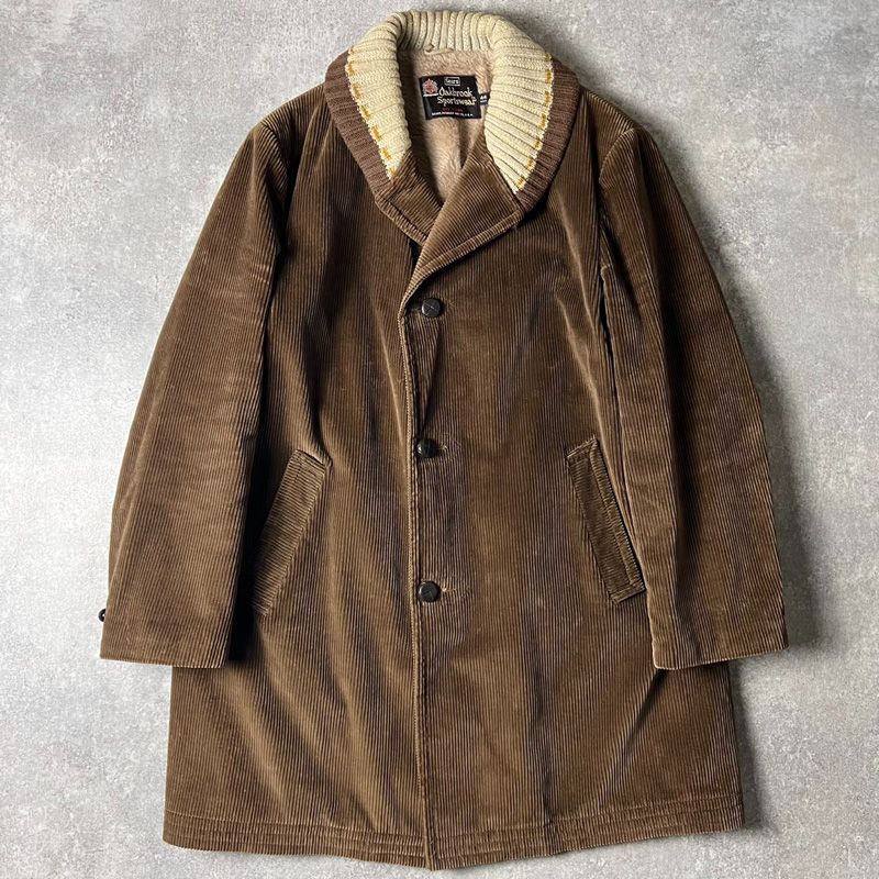 60s 70s SEARS Oakbrook ボア ライナー 太畝 コーデュロイ ファラオ