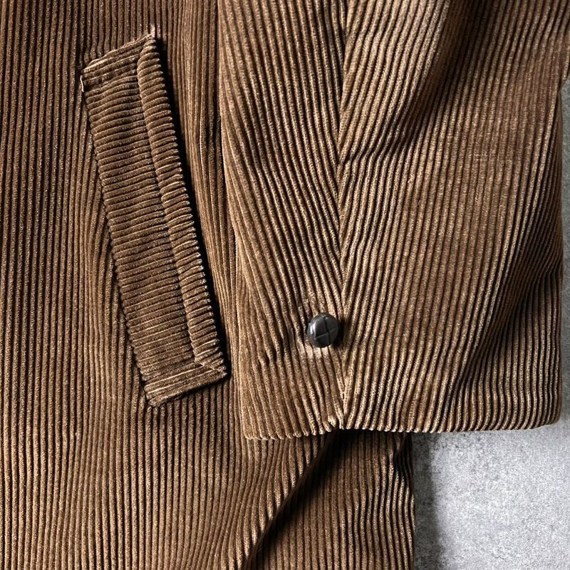 60s 70s SEARS Oakbrook ボア ライナー 太畝 コーデュロイ ファラオ