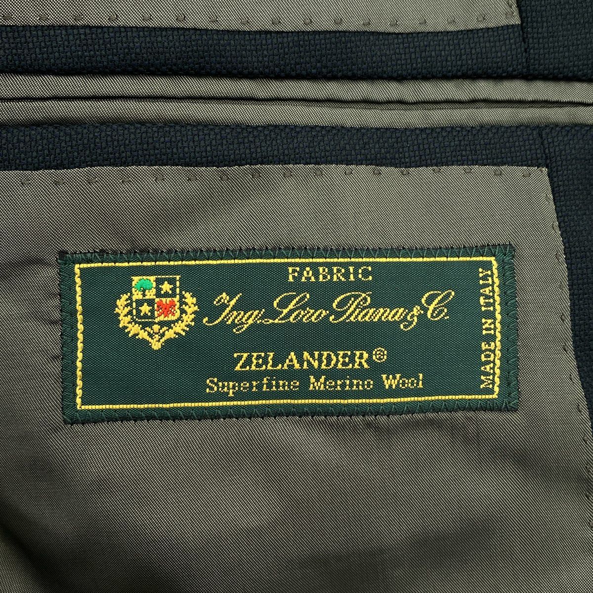 BEAMS F ビームスエフ LORO PIANA FABRIC ホップサック ジャケット 21 