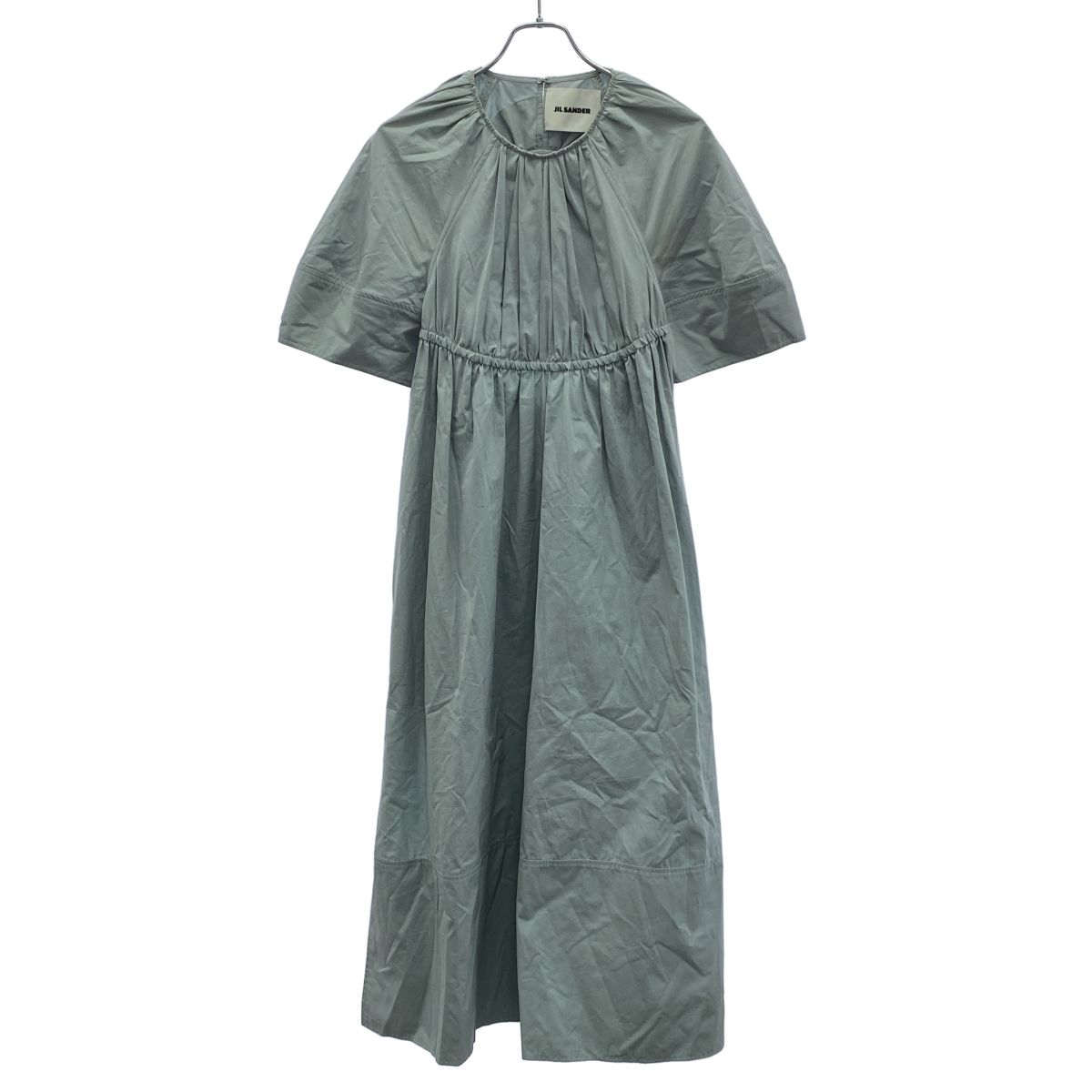 JIL SANDER ジルサンダー 23SS バックオープン ギャザードレス