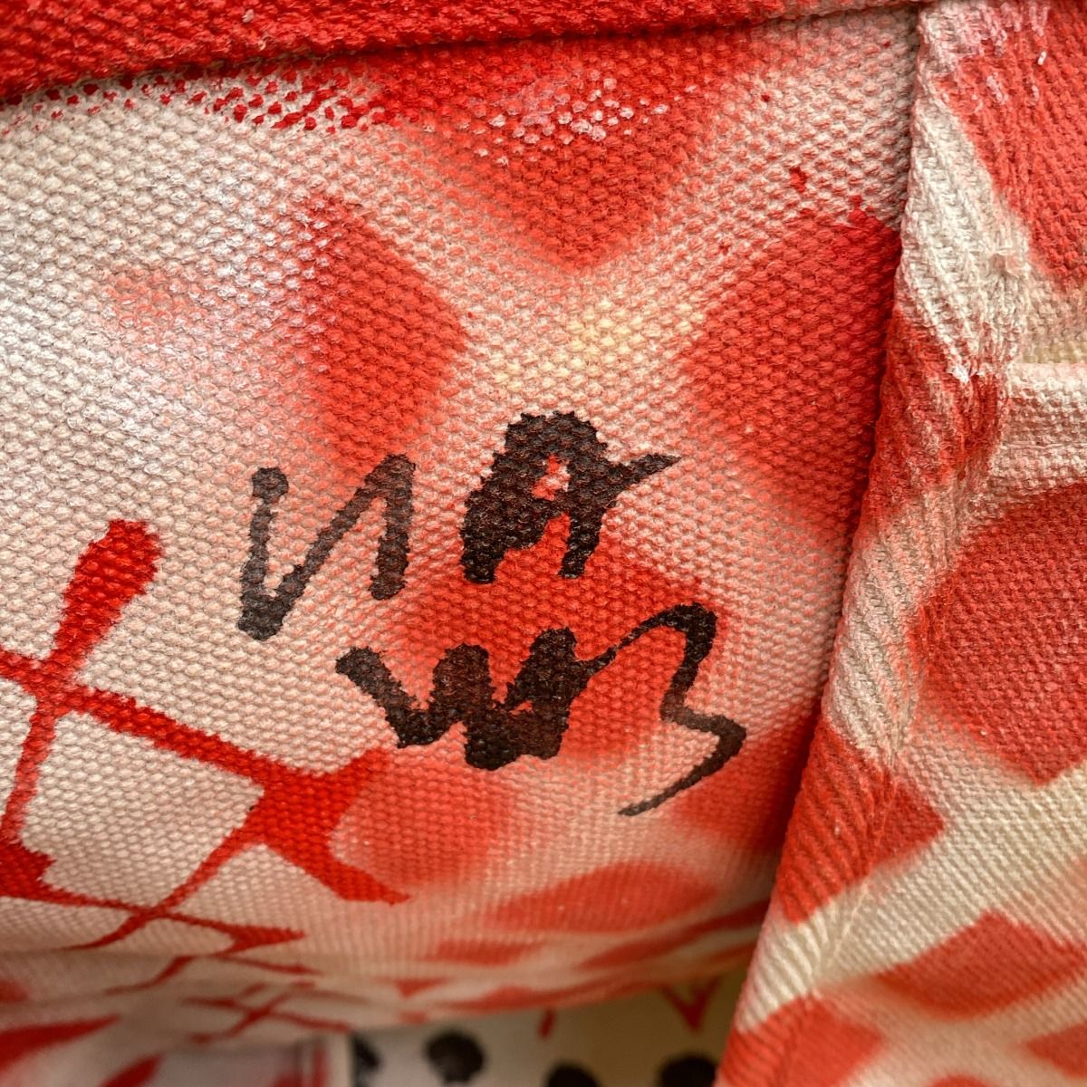 RAFAEL NAVAS ラファエルナバス ハンドペイントキャンバストートバッグ