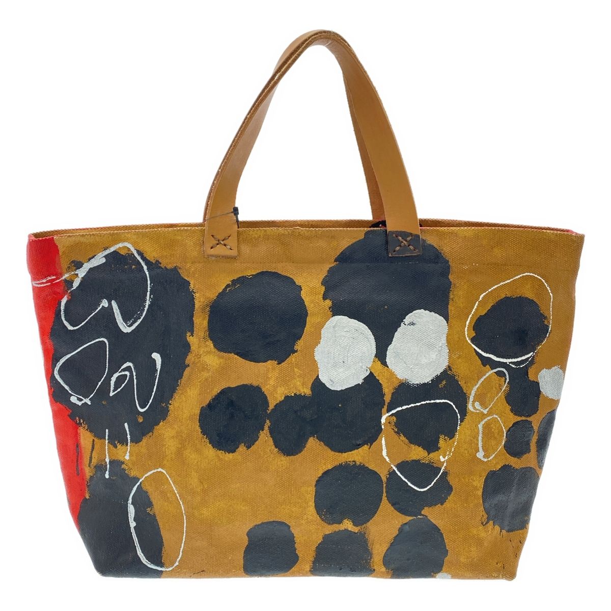 RAFAEL NAVAS ラファエルナバス ハンドペイントキャンバストートバッグ