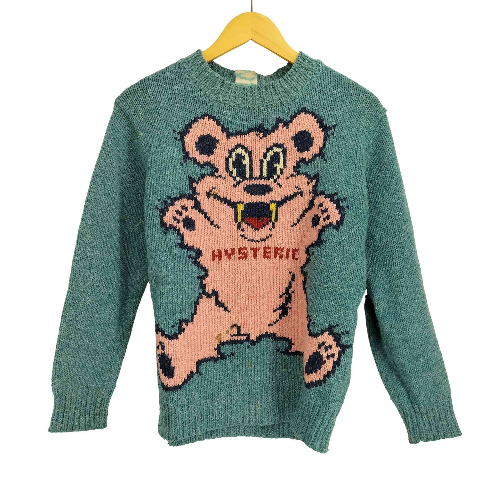 HYSTERIC GLAMOUR 90s 初期　水玉　ニットジャケット Y2K HYSTERIC GLAMOUR 90s 初期 水玉 ニットジャケット Y2K