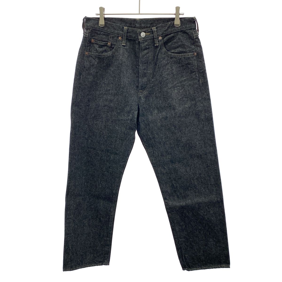 A.PRESSE ア プレッセ Black Washed Denim Pants デニムパンツ AP-4007 