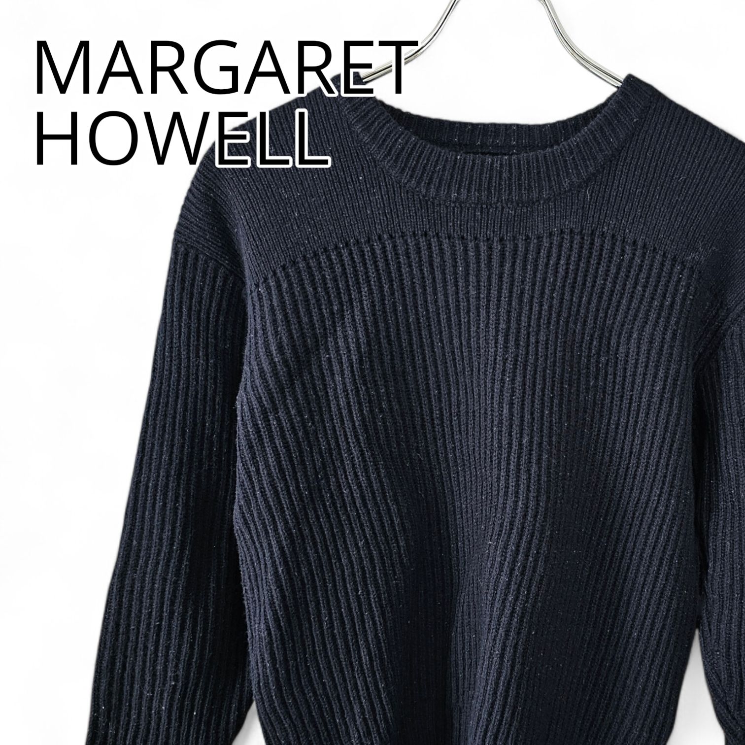 MARGARET HOWELL マーガレットハウエル ダークネイビー メンズ 