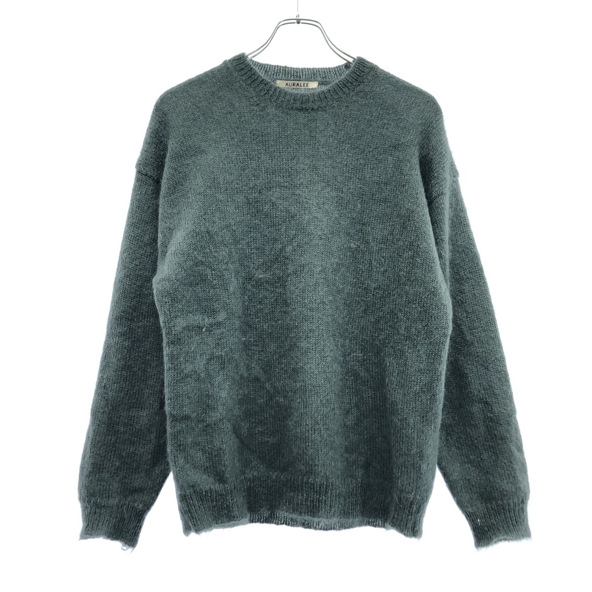 AURALEE オーラリー 18AW SUPER KID MOHAIR KNIT PULLOVER ニット 