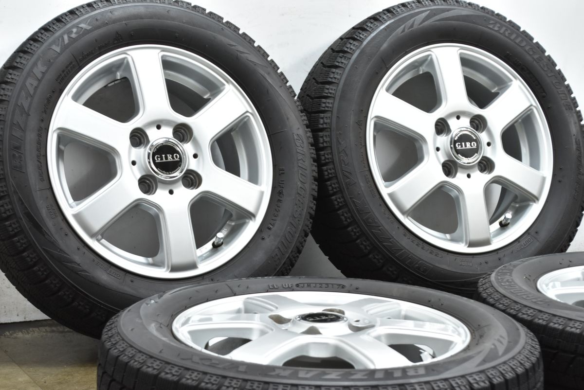 ルークス フレアワゴン などに】GIRO ジーロ 13in 4.5J +45 PCD100 
