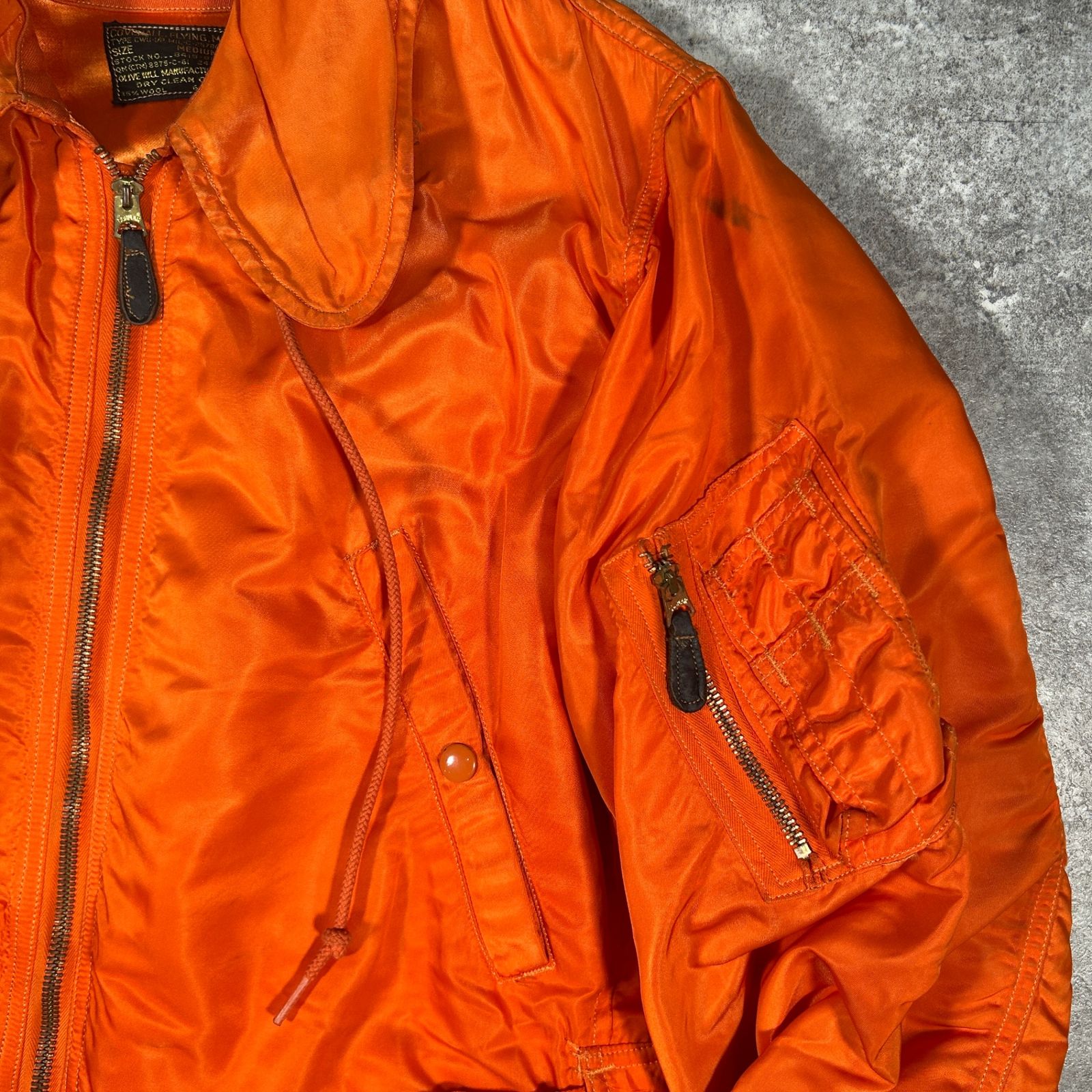 60s 黒タグUSAF CWU-1/P MIL-C-25786A(USAF) フライトスーツ