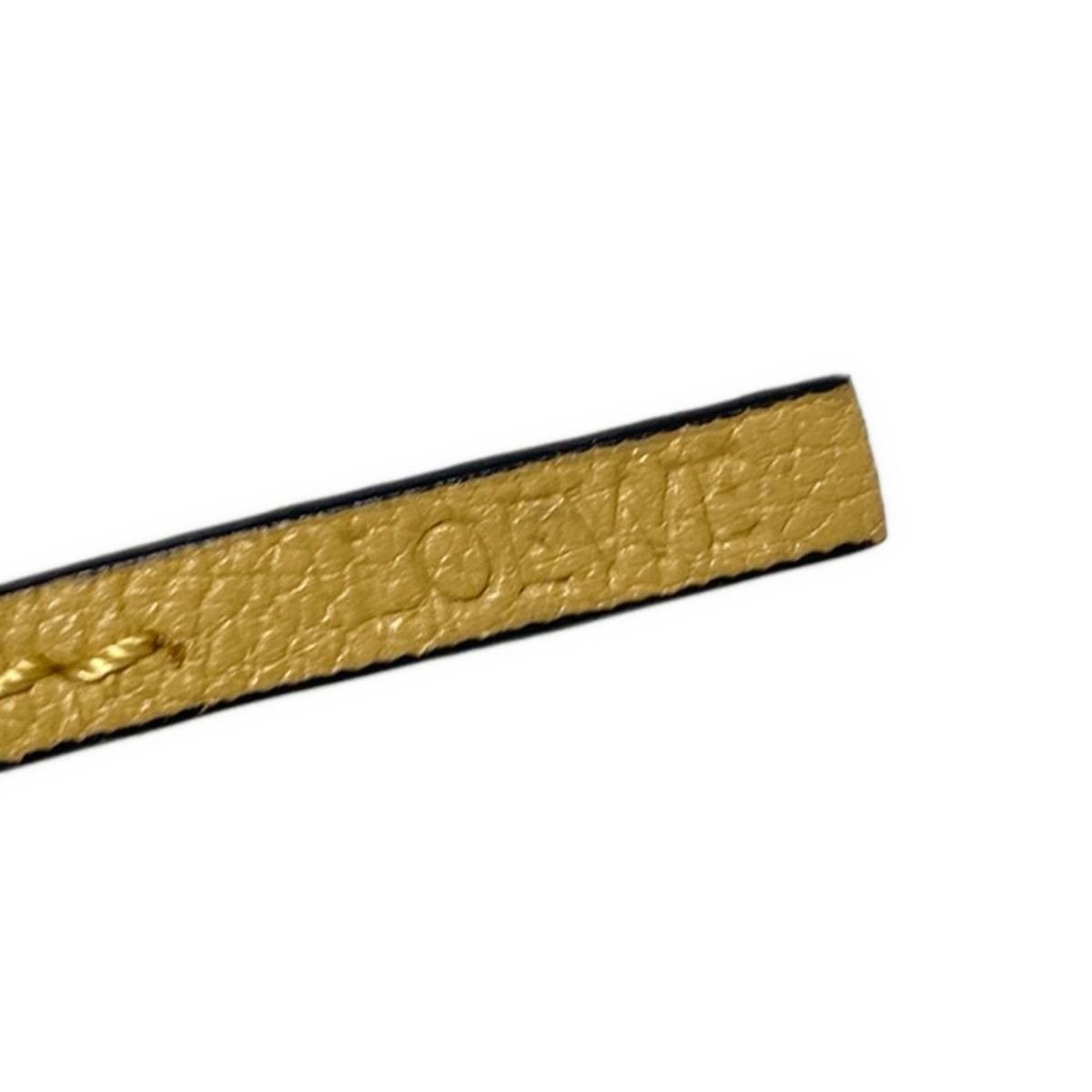 LOEWE(ロエベ) キーホルダー(チャーム)美品 - ライトブルー×ベージュ